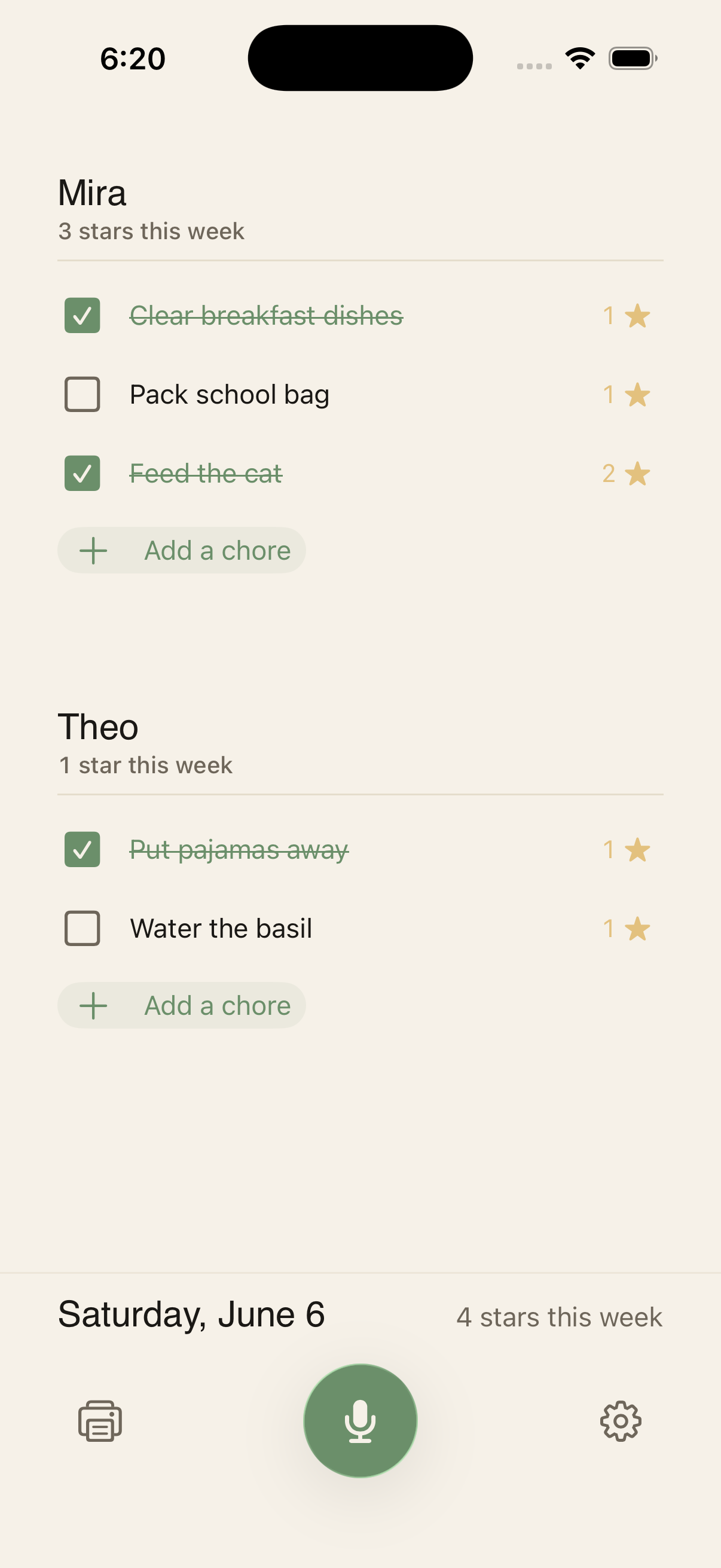 Set up your first family chart screenshot 2
